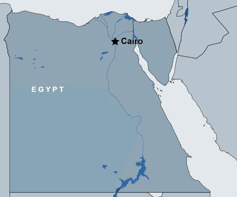 5 Day Tour of Cairo map 5 Day Tour of Cairo map